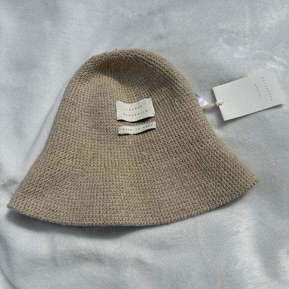 Lauren Manoogian Bell Hat 60% Cotton 40% Linen Natural New with Tags $310 - Picture 6 of 9